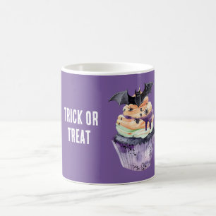 Halloween Bat Cupcake Coffee Mug