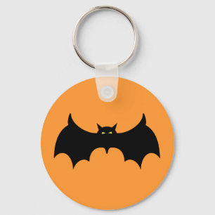 Halloween Bat Key Ring