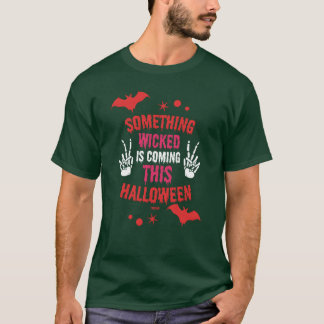 Halloween bat monster retro T-Shirt