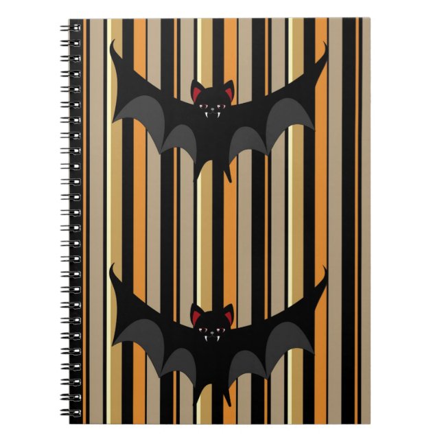 Halloween Bat Notebook (Front)