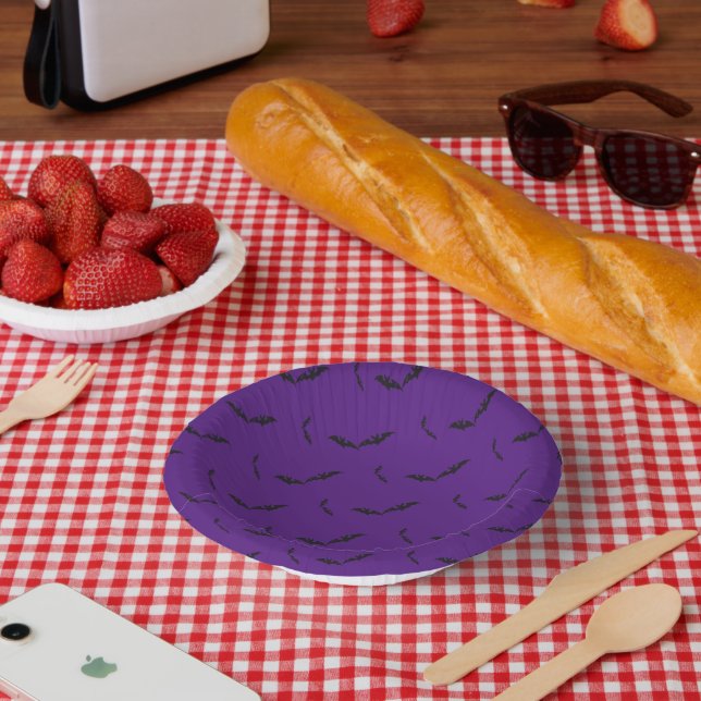 Halloween/Bat Paper Bowls Paper Plate (Picnic)