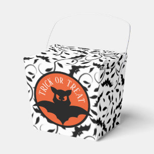 Halloween Bat Pattern /Trick or Treat Cute Bat Favour Box