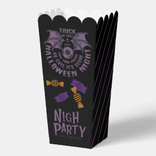 Halloween Bat Popcorn Box – Trick or Treat
