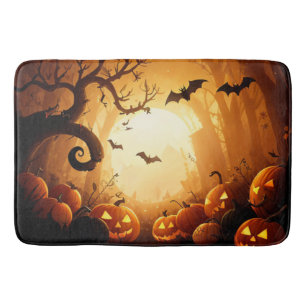 Halloween/Bat/Pumpkin/Fall  Bath Mat