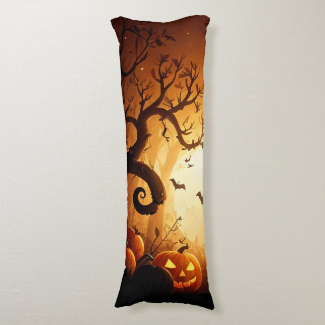 Halloween/Bat/Pumpkin/Fall  Body Cushion (Front Vertical)