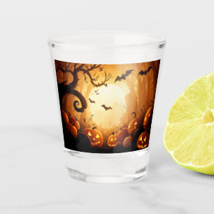 Halloween/Bat/Pumpkin/Fall  Shot Glass