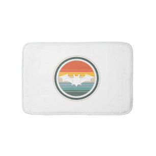 Halloween Bat Shirt, Halloween Lover Gift, Bat Bath Mat