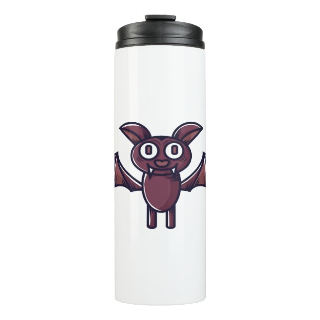 Halloween Bat             Thermal Tumbler (Front)