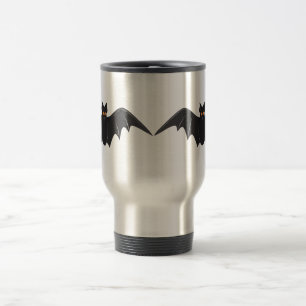 Halloween Bat Travel Mug