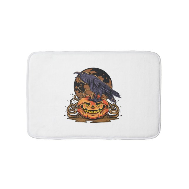 halloween                                       bath mat (Front)