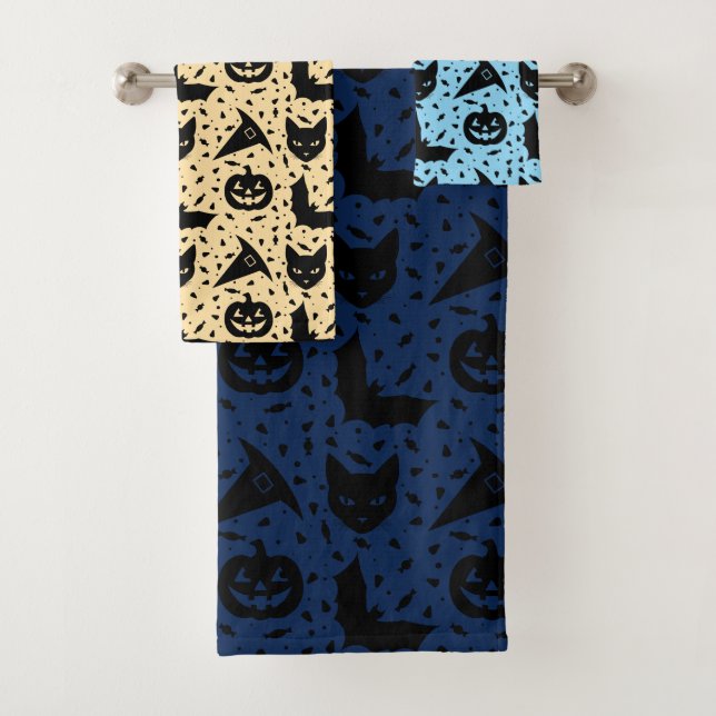 HALLOWEEN Bath Towel Set (Insitu)