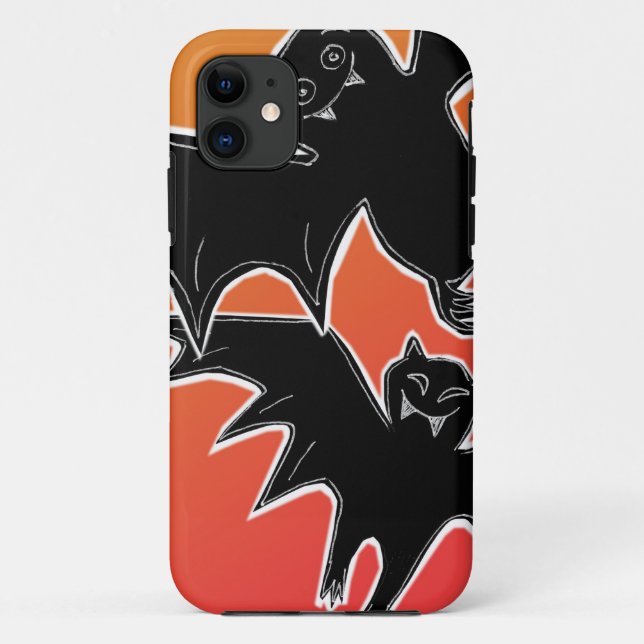 Halloween Bats Case-Mate iPhone Case (Back)