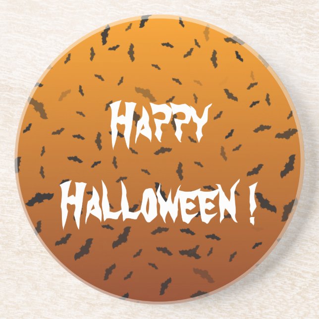 Halloween Bats Coaster (Front)