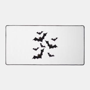 Halloween bats desk mat