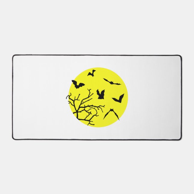 Halloween bats  desk mat (Front)
