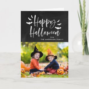 Halloween Bats   Halloween Photo Card