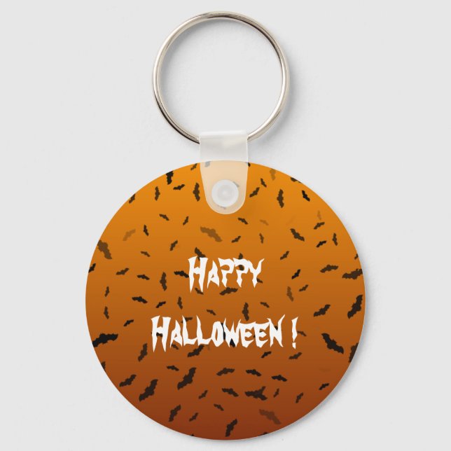 Halloween - Bats Key Ring (Front)