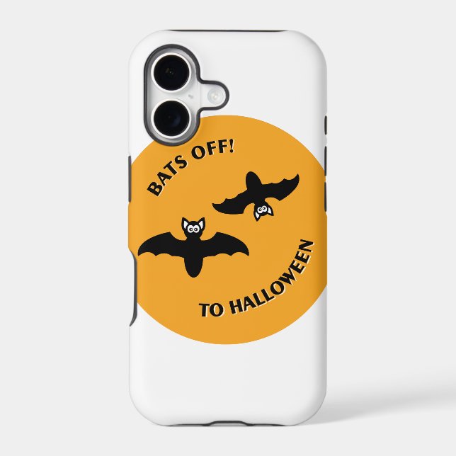 Halloween Bats Orange (Back)