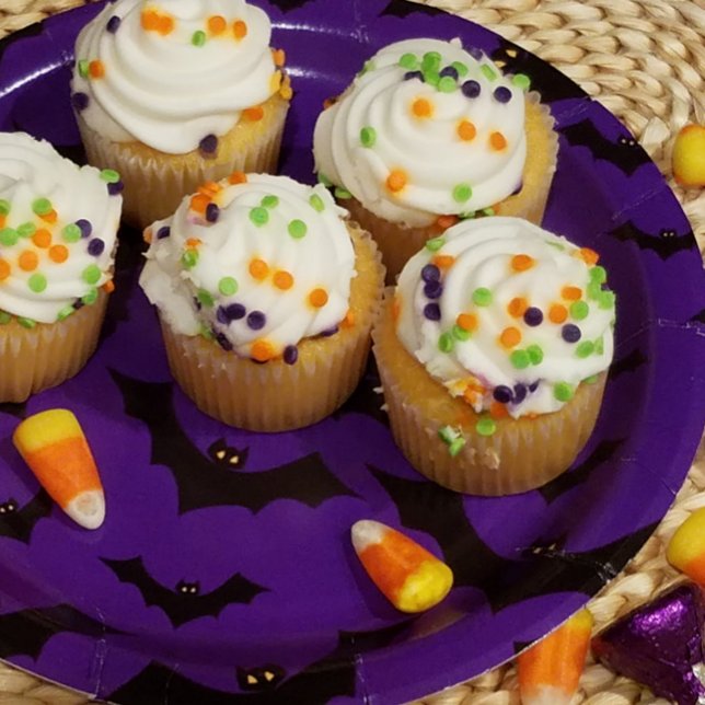 Halloween Bats Paper Plate (Creator Uploaded)
