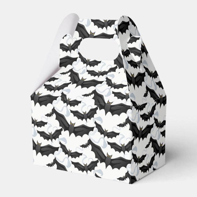 Halloween Bats Party Treat Box (Front Side)