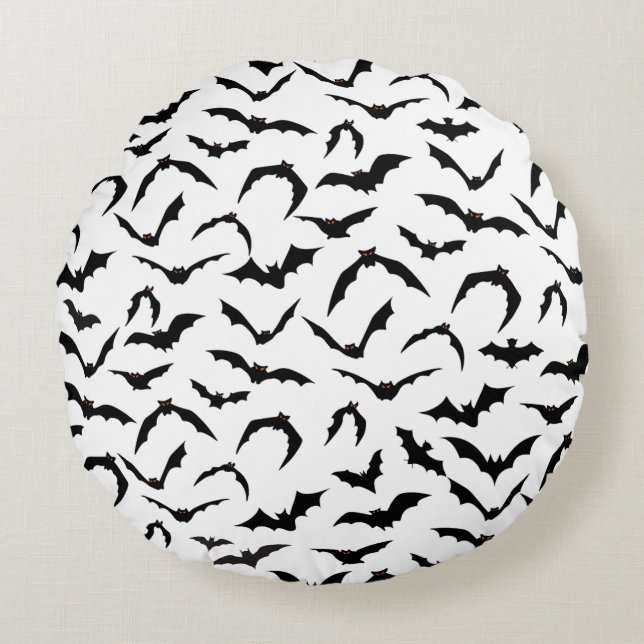 Halloween Bats Pillow (Front)