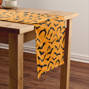 Halloween Bats Table Runner