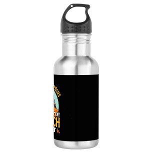 Halloween Battery Repairer Witch By Night Design 532 Ml Water Bottle