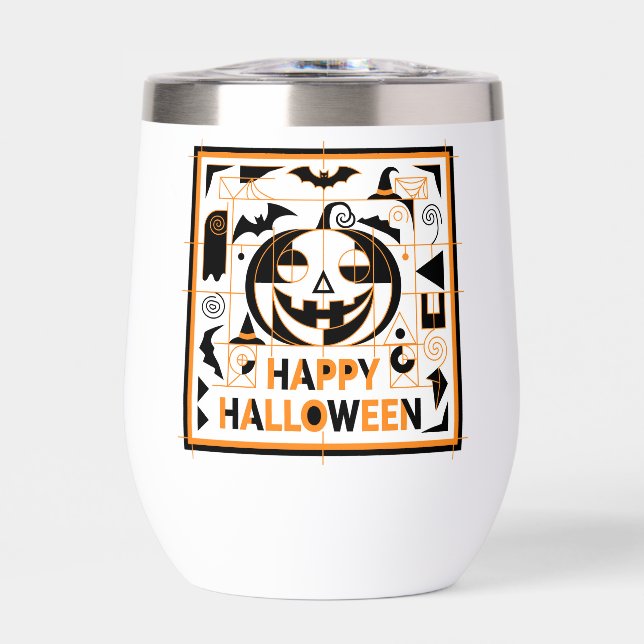 Halloween Bauhaus Pumpkin (Front)