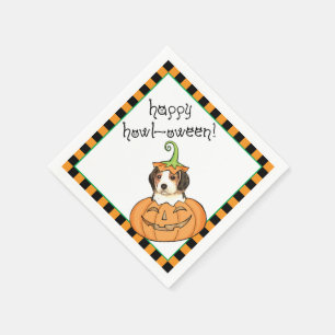 Halloween Beagle Napkin