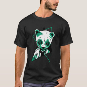 Halloween Bear Made To Match Aj 3 Pine Green Retro T-Shirt