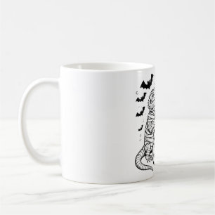 Halloween Bearded Dragon Trio Line Art Coffee Mug