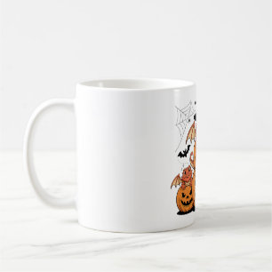 Halloween Bearded Dragons with Pumpkins Coffee Mug