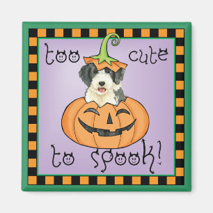 Halloween Beardie Magnet
