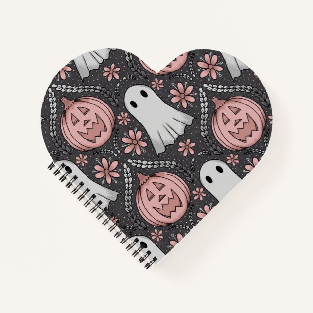 Halloween beauty  notebook (Front)