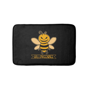 Halloween Bee Bath Mat