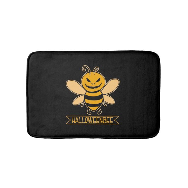 Halloween Bee Bath Mat (Front)