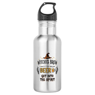 Halloween Beer Hocus Pocus Funny Vintage_1 532 Ml Water Bottle