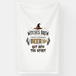 Halloween Beer Hocus Pocus Funny Vintage_1 Banner