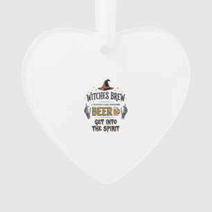 Halloween Beer Hocus Pocus Funny Vintage_1 Ornament