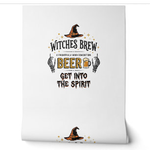 Halloween Beer Hocus Pocus Funny Vintage_1 Wallpaper