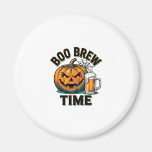 Halloween Beer Shirt Vintage Pumpkin Party Tee_1 Magnet