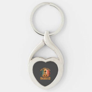 Halloween Being Normal Is Vastly Overrated Witch D Key Ring
