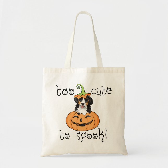 Halloween Berner Tote Bag (Front)