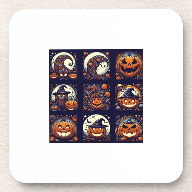 Halloween Beverage Coaster (Front)