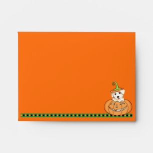 Halloween Bichon Envelope
