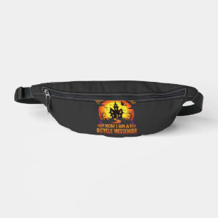Halloween Bicycle Messenger Witch Broom Broke Desi Bum Bags