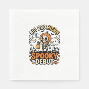 Halloween Big Brother Spooky Debut Napkin