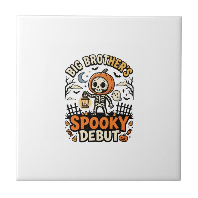 Halloween Big Brother Spooky Debut Tile (Front)