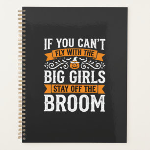 Halloween Big Girls Broom Witch Design_1 Planner