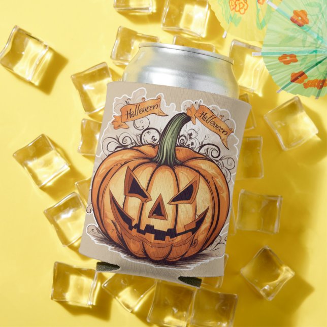 Halloween: Big Pumpkin -  Can Cooler (In Situ Summer)